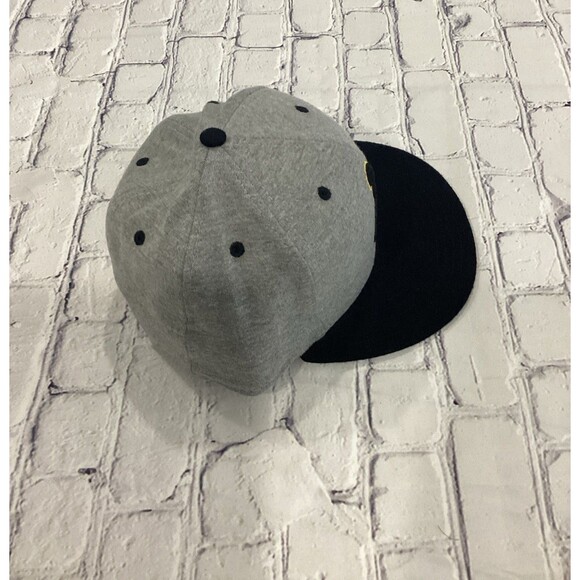 New Era Cap Hat Unisex Size 7 1/4" Color Black Gray Oakland Athletics Fitted Cap - Picture 5 of 12